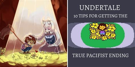 how to do a pacifist run in undertale.